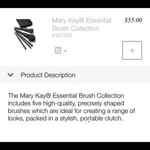 Makeup brush collection